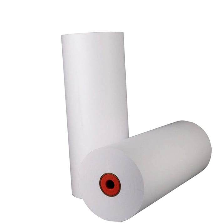 Inpakr Kraftpapier op Rol - 70 cm x 285 m - 70 g/m2 - Wit - 1 Rol