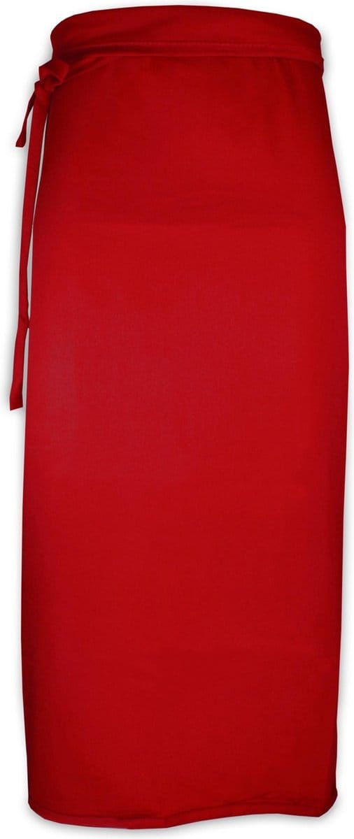 The One Long Bistro Schort Rood 90x100cm