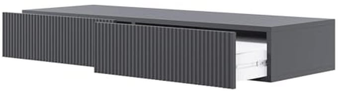 Stijlvolle Make-uptafel met 2 Laden - 110 cm - Zwart
