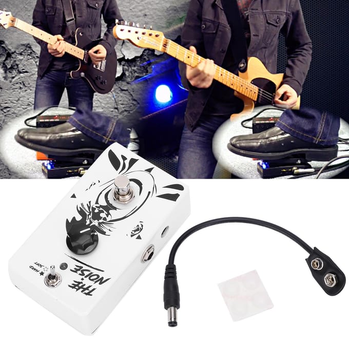 Noise Killer De Noise Gate Gitaar Onderdrukker Effectpedaal Aluminiumlegering Onderdelen Accessoires gray