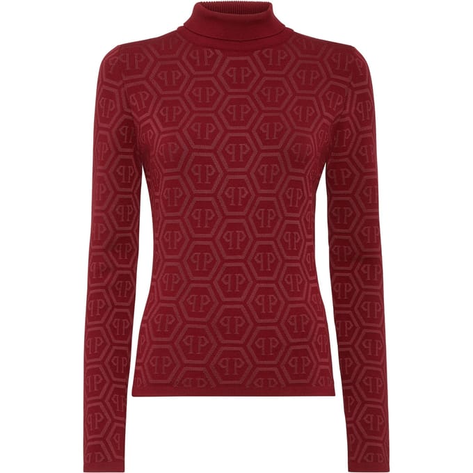 Knitted Turtleneck Monogram