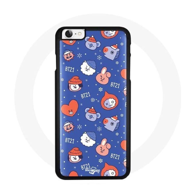 Coque pour Iphone SE BTS Bangtan Sonyeondan BT21 Noël 2023