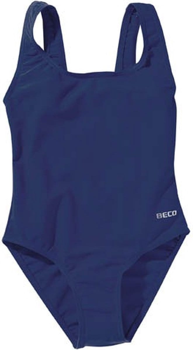 BECO Badpak Surfer Girl - Meisjes - Polyamide/elastaan - Marine/Donkerblauw - Maat 152