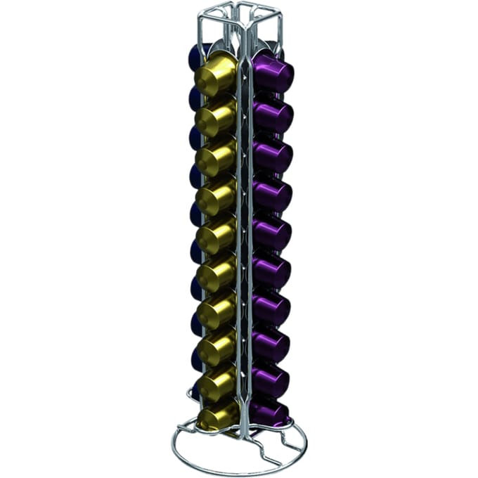 Scanpart capsulehouder - RVS - Geschikt voor 40 Nespresso capsules - Cuphouder - offiecups houder