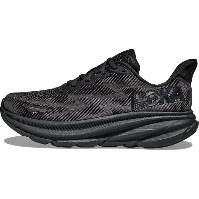 HOKA Clifton 9 Triple Black Dames Sneakers 1127896-BBLC 39⅓