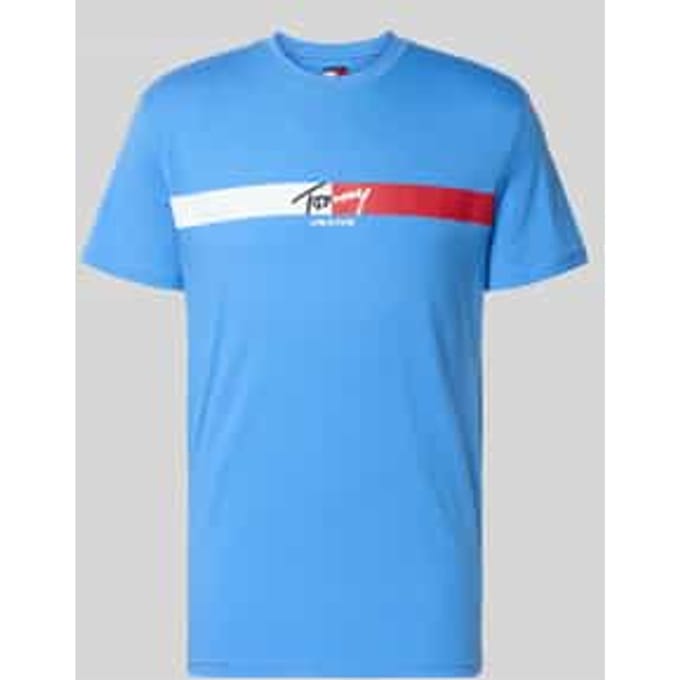 regular fit T-shirt van puur katoen