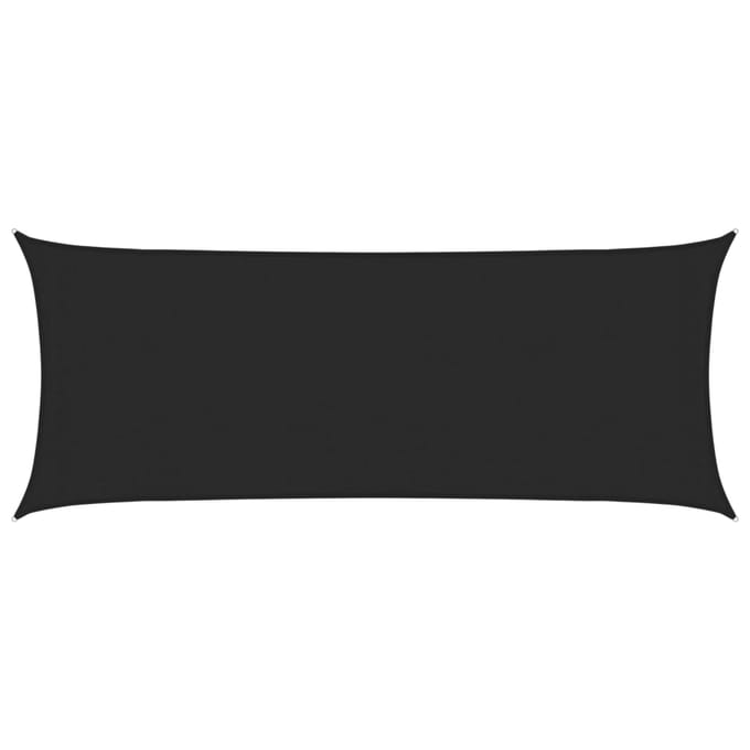 vidaXL - Zonnezeil - 160 - g/m² - 2x4,5 - m - HDPE - zwart