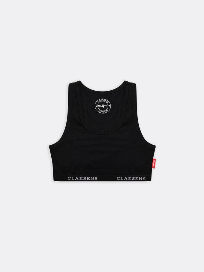 Claesen's® - Meisjes Croptop 1-Pack ZwartCL 7511-Black-14