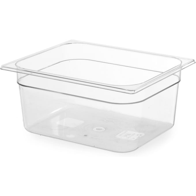 HENDI Gastronorm container – polycarbonaat – 4L – temperatuurbestendig – transparant