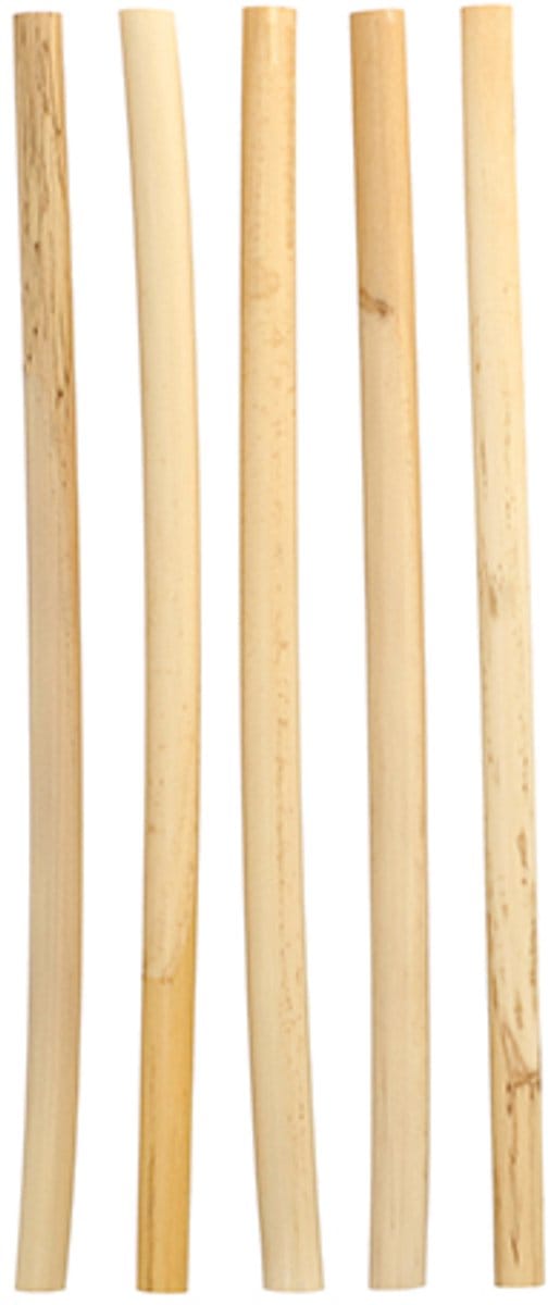 50 Drinkrietjes riet pure Ø 10 mm · 25 cm