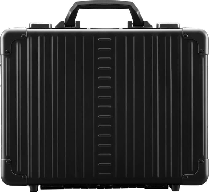 Aleon Attache Attachékoffer 38 cm Laptopvak - 43cm (17 duim) - schwarz