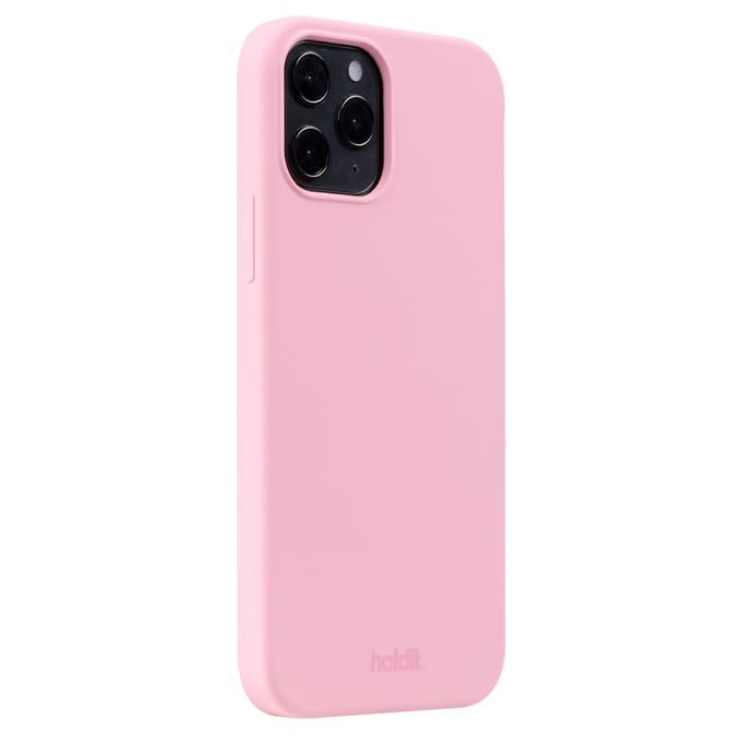 Holdit Silicone Case geschikt voor Apple iPhone 12 (Pro) - Pink