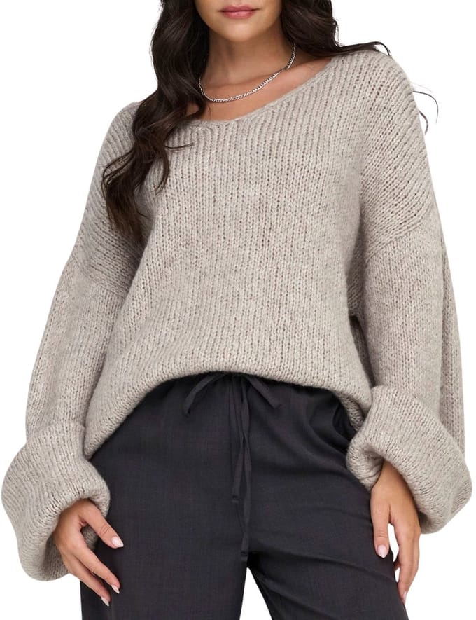JdY - JDYDINEA L/S REVERSIBLE PULLOV. KNT NOOS Dames Trui