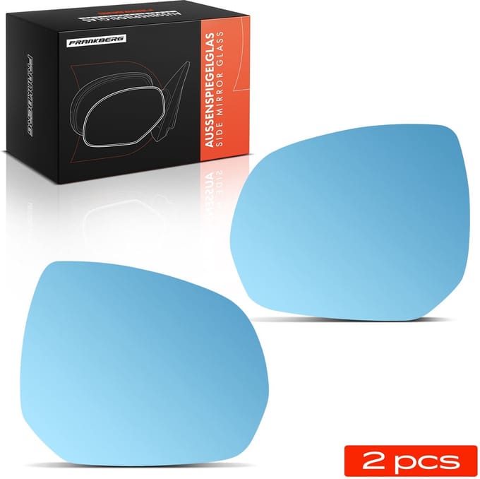 Frankberg 2x Buitenspiegelglas Voor Links Rechts voor Citroën C4 I