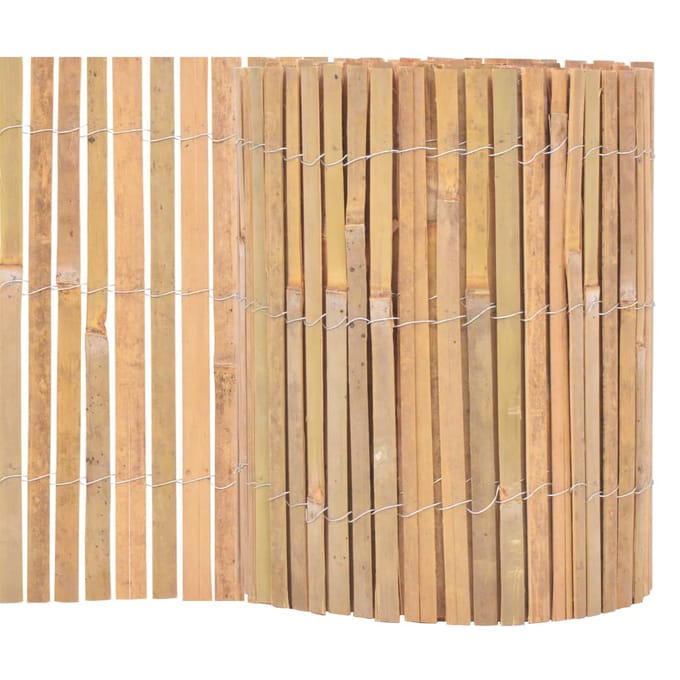 vidaXL - Scherm - 1000x30 - cm - bamboe