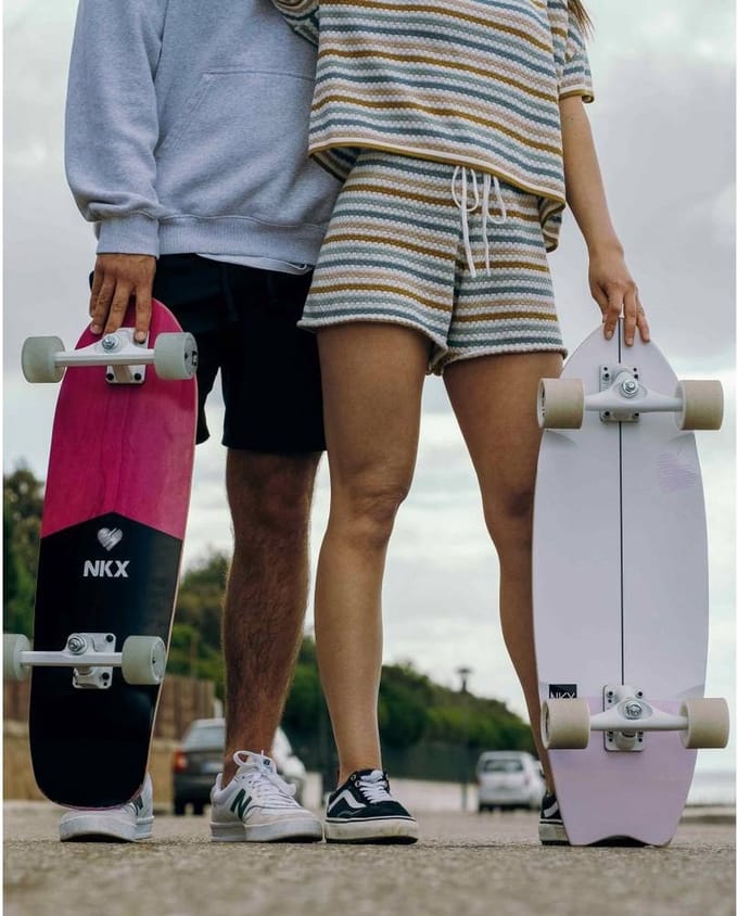 NKX City Surfer Pink 29 Surfskate