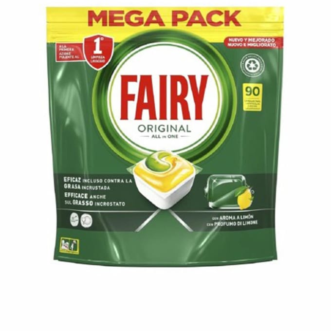 FAIRY TODO EN 1 lavavajillas #Original 90 cápsulas