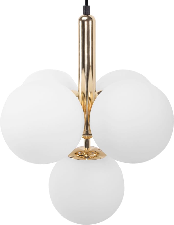 Toolight App1574-5Cp Hanglamp Goud 29X29X37Cm