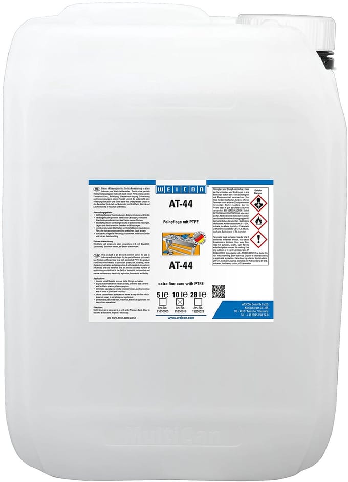 WEICON AT-44 Werkstof – 10 L smeerolie met PTFE