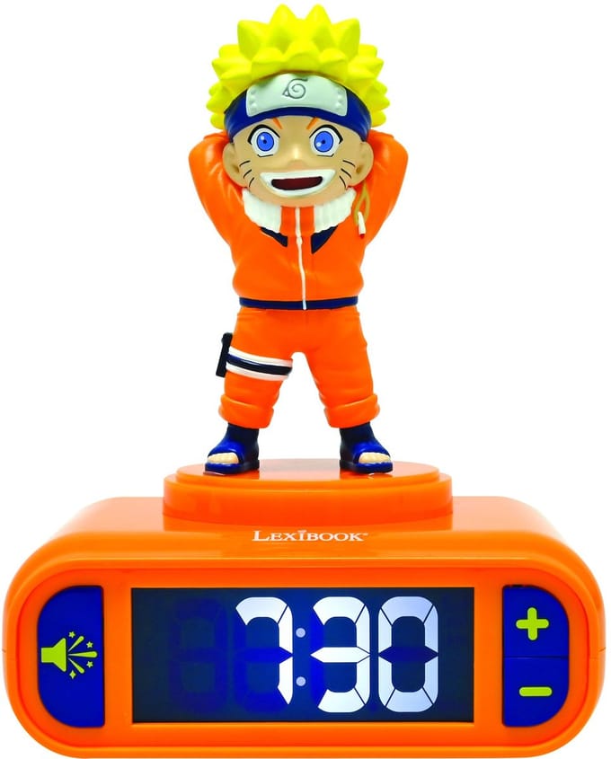 Naruto Nachtlampje Wekker met geluiden