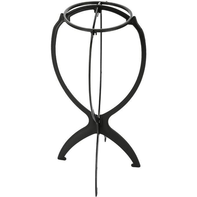 1 Pièce ABS Détachable Support d'Exposition de Perruque Support Professionnel Pliable Perruque Séchage à l'Air gray