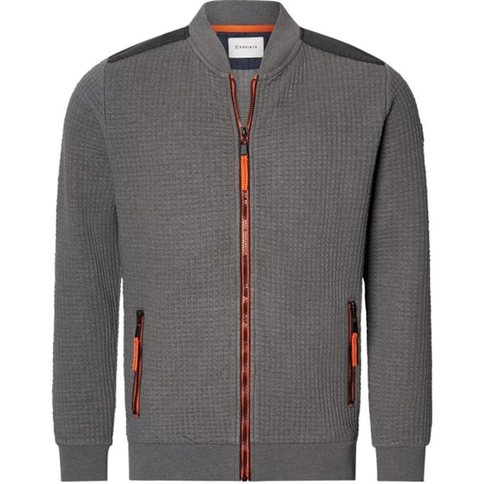Babista herren Sweatvest - 68/70 - donkergrijs - Plus Size