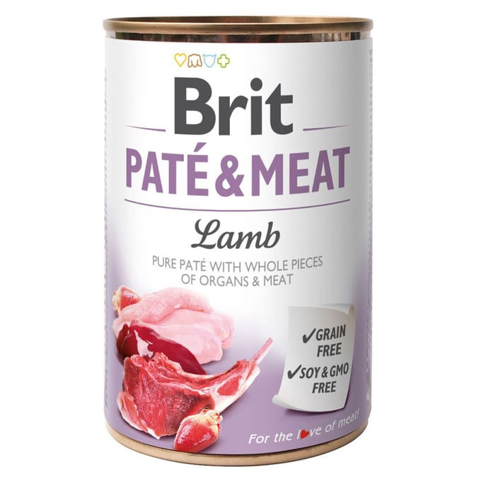 Brit Blik Paté & Meat 400 g - Hondenvoer - Lam