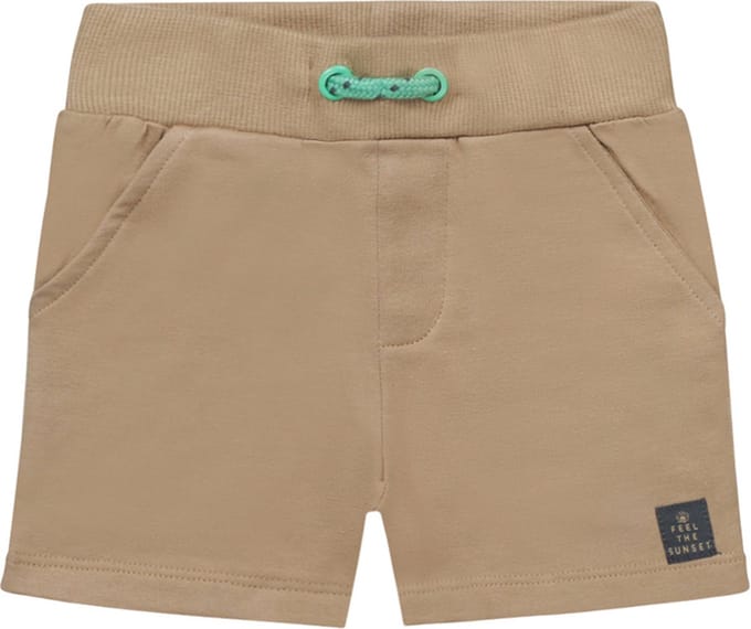 Dirkje-Jongens jogging broek kort-Beige - Maat 98