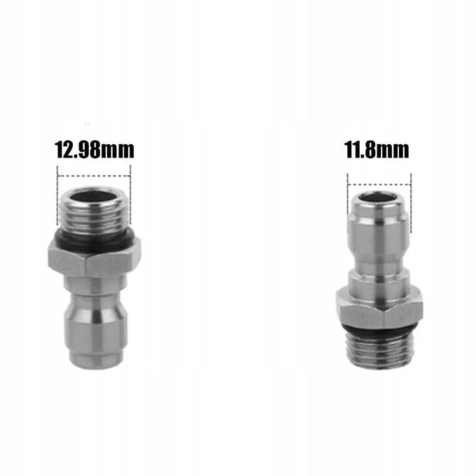 Rosfix Adapter Spuitaccessoire - 1/4"" QC naar Kärcher K Bayonet - 160 bar, 60°C - Geschikt voor Kärcher