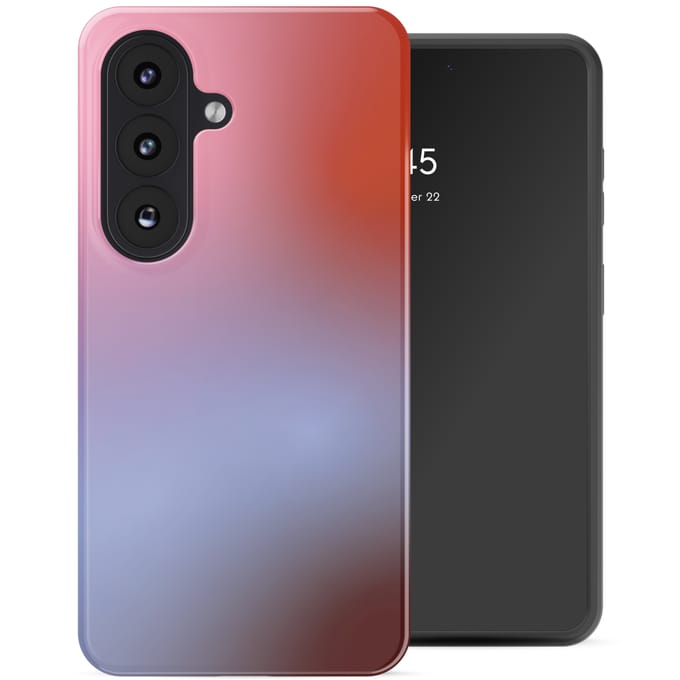 Selencia Hoesje - Geschikt voor Samsung Galaxy S26 - Backcover - Gradient Soft Blush