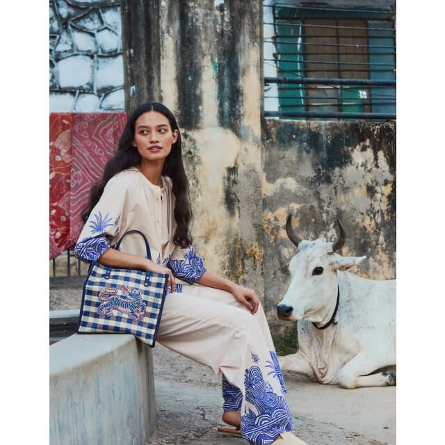 Oilily Huma Handtas- maatOne size Blauwprint