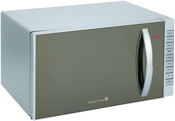 Grill Magnetron - Combinatie Oven - Snel Koken - 3 Functies - 23 Liter - Zilver
