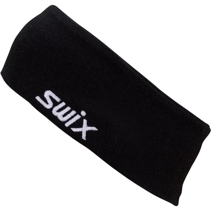 Swix Tradition Hoofdband Zwart 56 cm Man,Vrouw