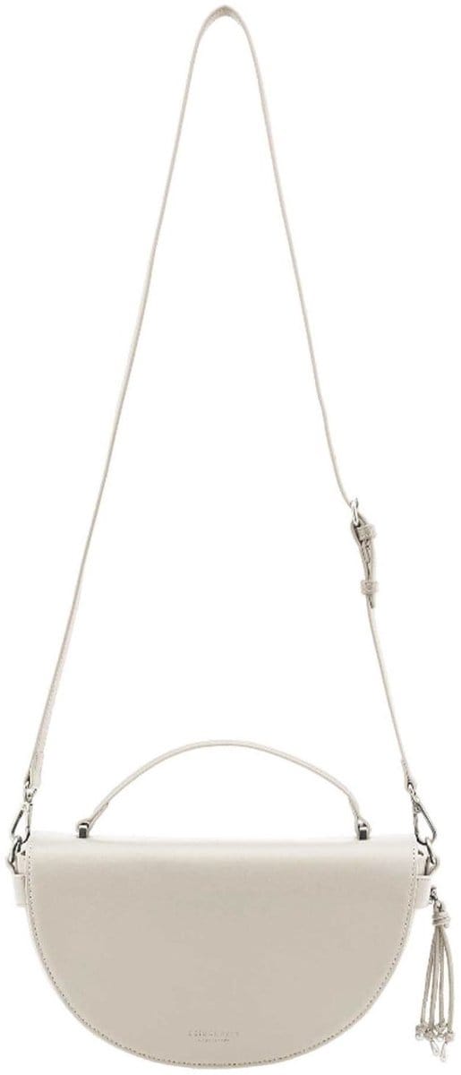 SEIDENFELT MANUFAKTUR schoudertas Sandve Saddle Bag Cream crème