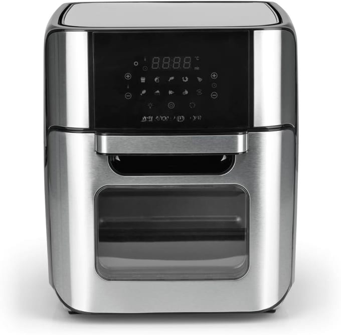 Zyrex® Heteluchtoven - Oven - Airfryer Oven - Zwart - 38cm x 33cm x 37cm