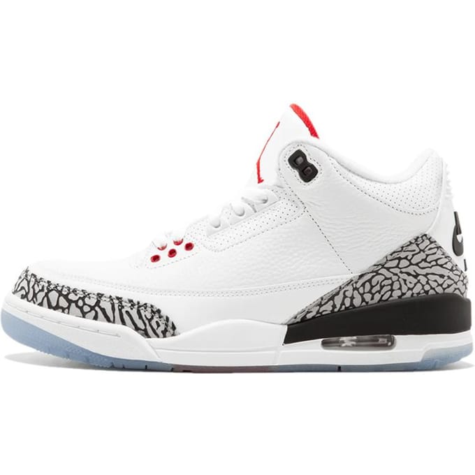Jordan 3 Retro Free Throw Line White Cement 923096-101 42.5