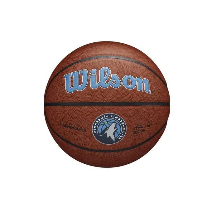 Wilson NBA Team Alliance Timberwolves - basketbal - blauw