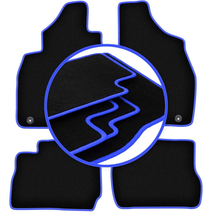 CARLUX-BLUE automatten voor: Mitsubishi Pajero Pinin SUV (1999-2006)