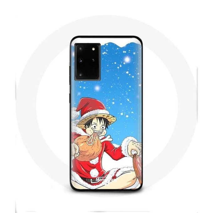 Coque pour Samsung Galaxy S11 Plus Anime One Piece Luffy Le jour de Noël 2023