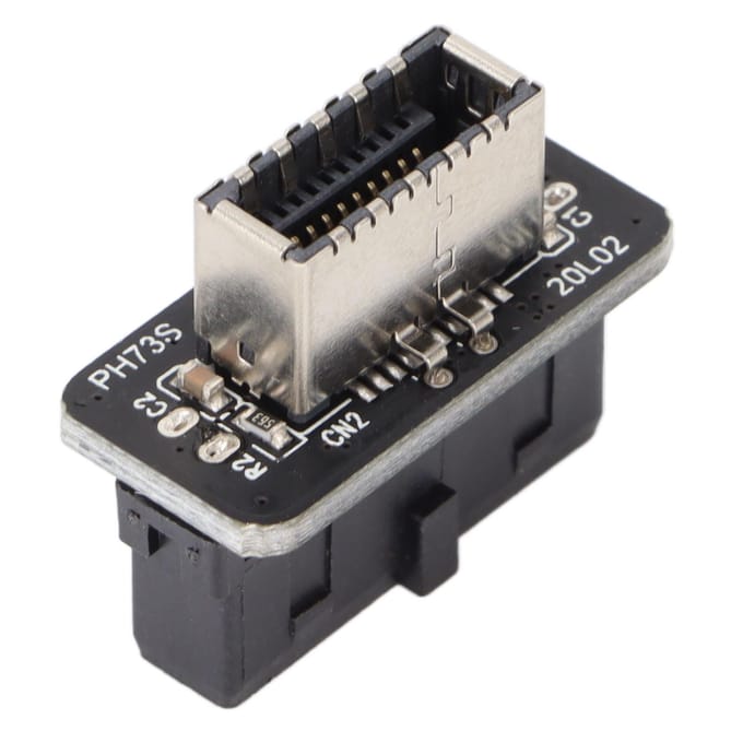 USB-adapter 19P20P naar TypeE TypeC-interface Stabiel signaal Sterk anti-interferentievermogen