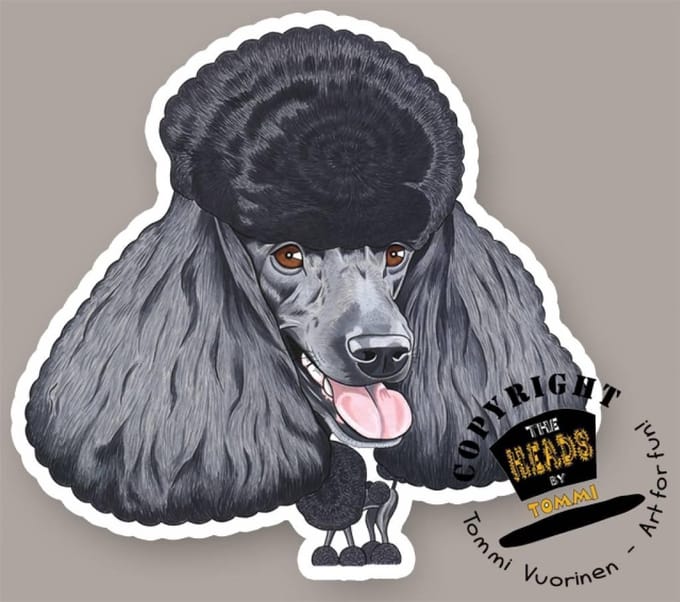 Magneet Hond Poedel