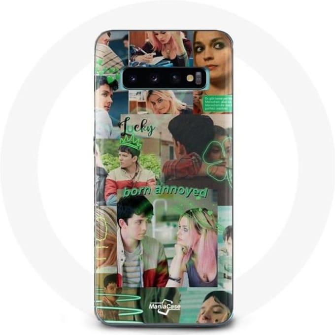 Coque - Samsung - Galaxy S10 Plus - Souple - Blanc - Sex Education