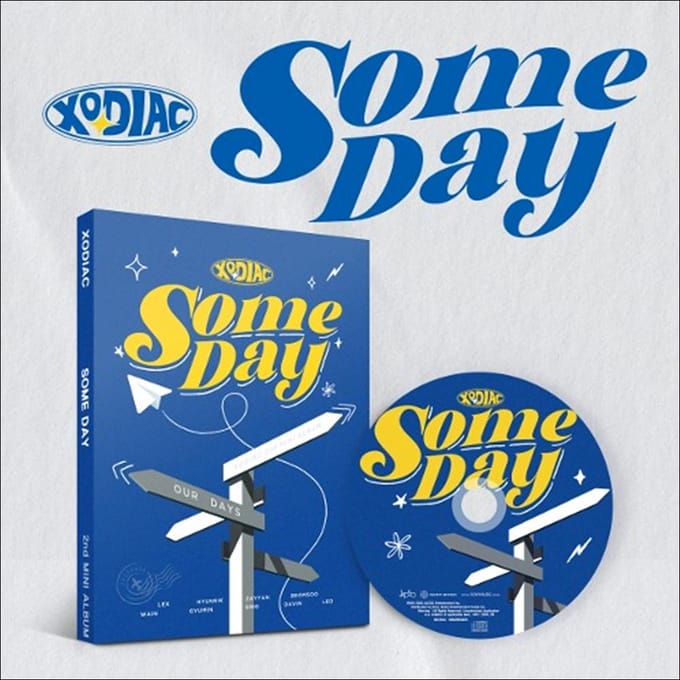 XODIAC - [SOME DAY] Version livre photo. Album 1ea blue