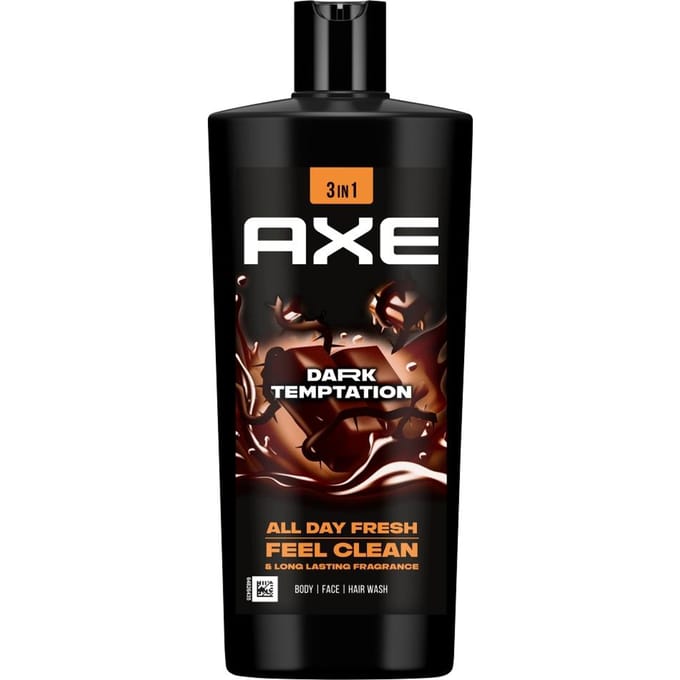 Axe Dark Temptation - Douchegel - 700ml - Intense Geur - Zintuiglijke Verleiding