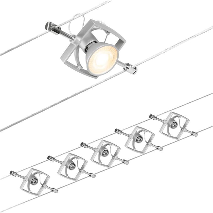 Paulmann Wire Systems 94430 Kabelsysteem compleet GU5.3 Chroom (mat)