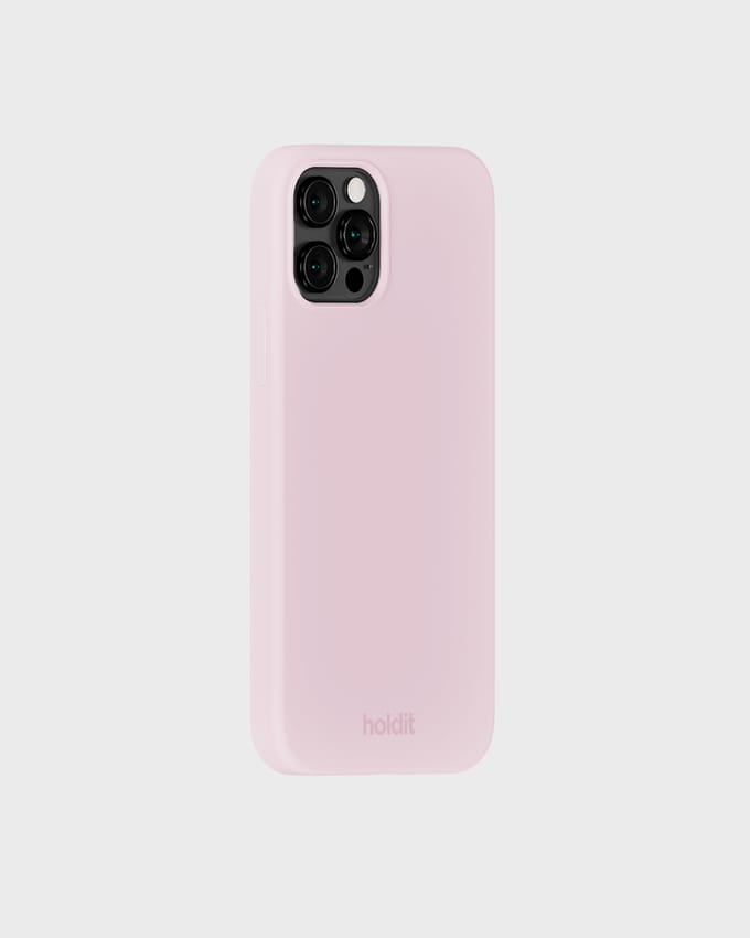 Phone Case Silicone Pale Pink iPhone 12