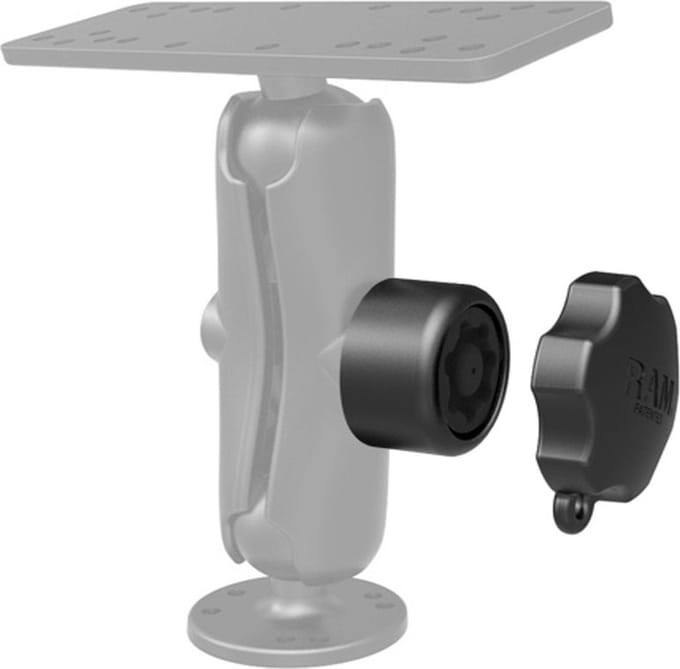 Pin-Lock™ Beveiligde draaiknop voor C-klemhouders