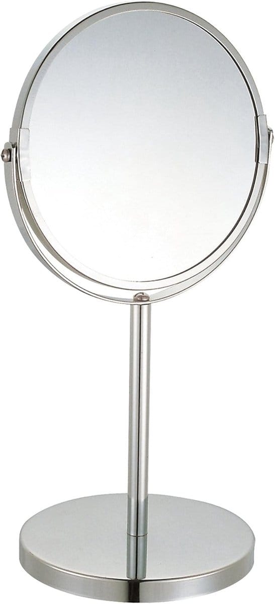 Staande Make-upspiegel met 3x Vergroting - 17 cm Diameter voor Preciese Verzorging