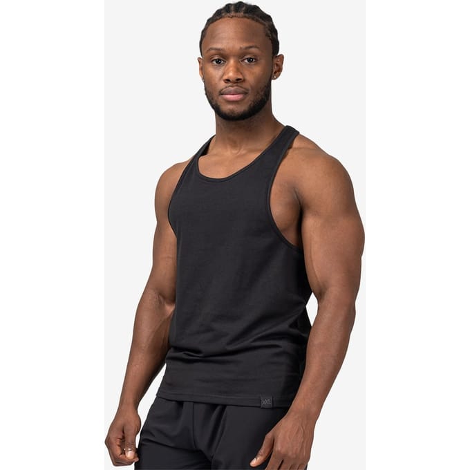 XXL Sportswear Performance Tank Top - Black Zwart M