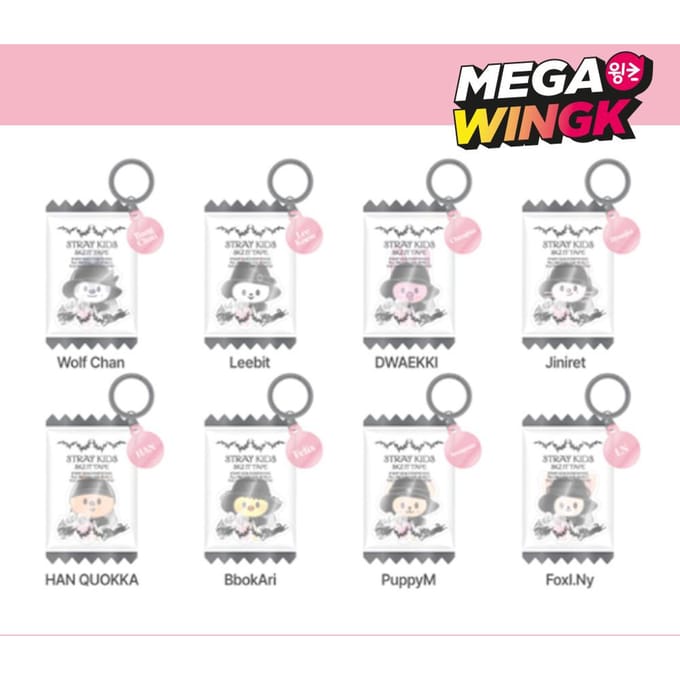 Stray Kids ‘DO IT’ Pop-Up Officiële Merchandise 04. SKZOO Shaker Keyring [Leebit]